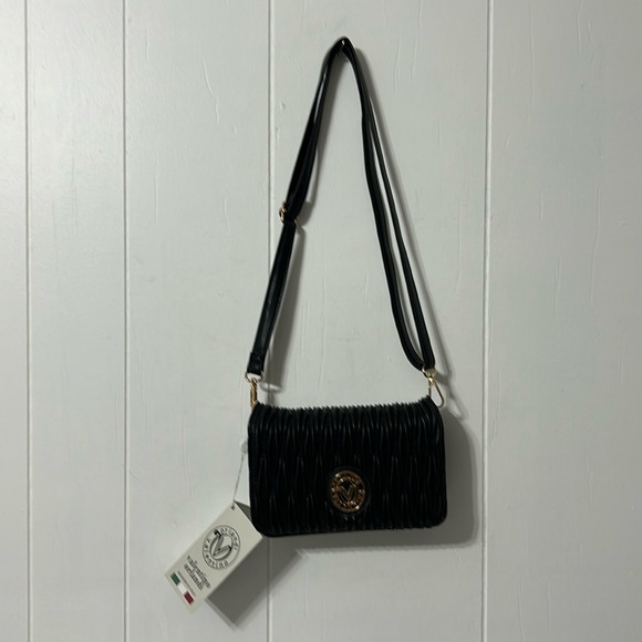 NWT Valentino Orlandi black crossbody - Picture 4 of 6